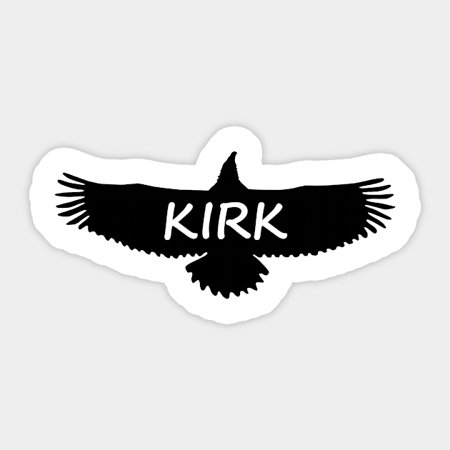 Kirk Eagle Sticker by gulden